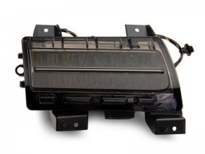 Jeep Wrangler JL Turn Signal Lights - Raxiom - Axial Series SEQL LED - Smoked - `18-`23