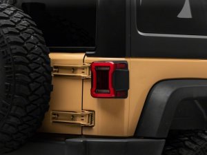 Jeep Wrangler JL Tail Lights - Raxiom - LED - Red - 0