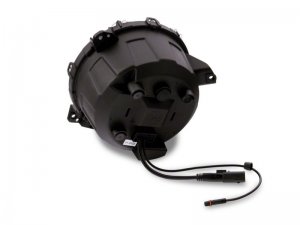 Jeep Gladiator LED Headlights - Raxiom - Axial Series 9-In LED, Clear Lens - Black - `18-`23