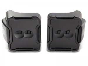 Jeep Wrangler JL LED Taillights - Raxiom - Axial Series Linear - Black Housing (Smoked Lens) - `18-`23