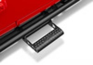 Jeep Gladiator Step System - N-Fab - RKR Step System - Full Length (2 Step Mounts/2 Steps) - 1.75 in. Rails - Textured Black - `20-`24