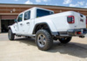 Jeep Gladiator Step System - N-Fab - RKR Step System - Full Length (2 Step Mounts/2 Steps) - 1.75 in. Rails - Textured Black - `20-`24