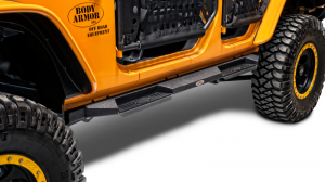 Jeep Wrangler JK Side Steps - Body Armor 4x4 - Rocksteps - `07-`18
