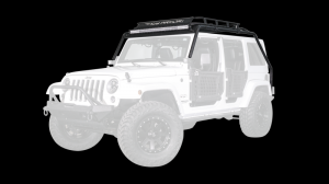 Jeep Wrangler JK Windshield Light Bar - Front - Body Armor 4x4 - `07-`18