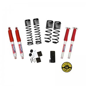 Jeep Wrangler JK Susp Lift Kit w/ Shock - Front + Rear - Skyjacker - Long Travel - `07-`18