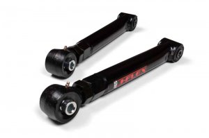 Jeep Gladiator Upper Control Arms - Rear - JKS Manufacturing - J-Flex Adjustable - Gloss Black - `20-`21