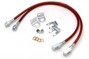 Jeep Wrangler JK Brake Line Kits - Front - JKS Manufacturing - HD Extended