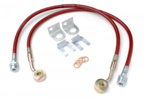 Jeep Brake Line Kit - Front - JKS Manufacturing - Extended