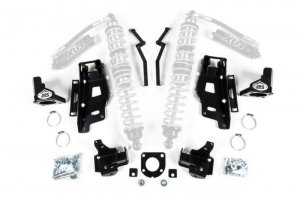 Jeep Wrangler JK Coilover Mounting Kit - Front - JKS Manufacturing - semi-gloss black