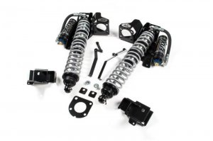 Jeep Wrangler JK Coilover Mounting Kit - Front - JKS Manufacturing - semi-gloss black