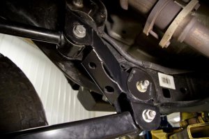Jeep Wrangler JK Control Arm Correction Brackets - Front - JKS Manufacturing - 2-4.5in Lift - `07-`18