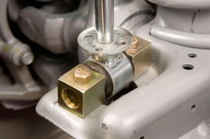 Jeep Shock Bar Pin Eliminator - Front - JKS Manufacturing