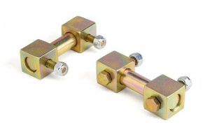 Jeep Shock Bar Pin Eliminator - Front - JKS Manufacturing