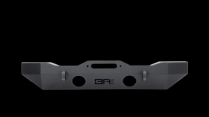 Jeep Gladiator Front Bumper - Body Armor 4x4 - Mid-Stubby - Black - `18-`21