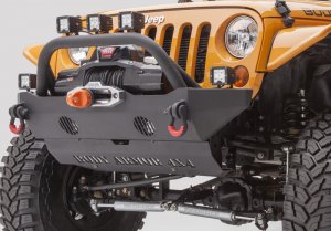 Jeep Gladiator Front Bumper - Body Armor 4x4 - Mid-Stubby - Black - `18-`21