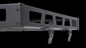 Jeep Wrangler JL Roof Rack Mount Kit - Body Armor 4x4 - Two-Stage Powder Coat Light Texture Finish - Black - `18-`21