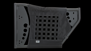 Jeep Gladiator Trail Doors - Rear - Body Armor 4x4 - Gen 3 - Black - `18-`21