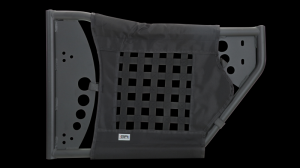 Jeep Gladiator Trail Doors - Rear - Body Armor 4x4 - Gen 3 - Black - `18-`21
