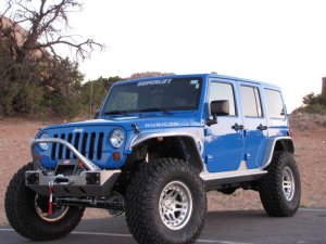 Jeep Wrangler JK Suspension Lift Kit - Front + Rear - Superlift - with REFLEX Control Arms and FOX 2.0 Reservoir Shocks - `07-`18