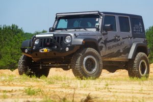 Jeep Wrangler JK Suspension Lift Kit - Front + Rear - Superlift - with REFLEX Control Arms and FOX 2.0 Reservoir Shocks - `07-`18