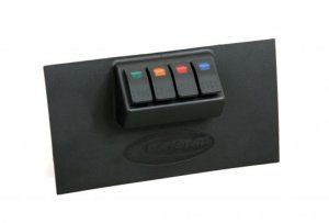 Jeep Wrangler JK Dash Panels - Lower - Daystar - Black - `07-`18