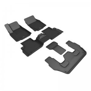Jeep Grand Cherokee Floor Liners - Combo - ACE Kagu - Black