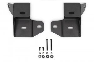 Jeep Gladiator Light Bar Mounts - A-Pillar - DV8 Offroad - Dual Light Pod - Black - 2018