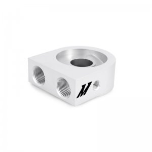 Jeep Wrangler JK Oil Cooler Kit - Mishimoto - Silver - 3.8L - `07-`11