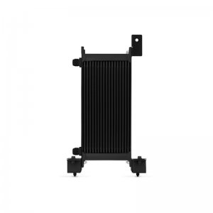 Jeep Wrangler JK Oil Cooler Kit - Rear - Mishimoto - Thermostatic - Black - 3.8L - `07-`11