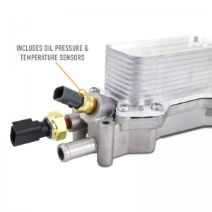 Jeep Wrangler JK Oil Filter Housing Kit - Mishimoto - Aluminum - 3.6L - `12-`18