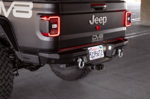Jeep Gladiator Bumper - Rear - DV8 Offroad - MTO Series - Micro-texture black - `20-`23