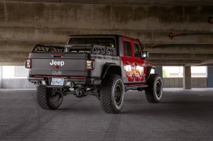 Jeep Gladiator Bumper - Rear - DV8 Offroad - MTO Series - Micro-texture black - `20-`23