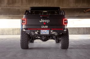 Jeep Gladiator Bumper - Rear - DV8 Offroad - MTO Series - Micro-texture black - `20-`23
