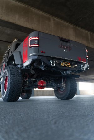Jeep Gladiator Rear Bumper - DV8 Offroad - FS-15 Series - Black - `20-`23
