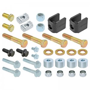 Jeep Gladiator Sway Bar Kit Mounting Hardware Pack - Rear - RockJock - Antirock - 2019+