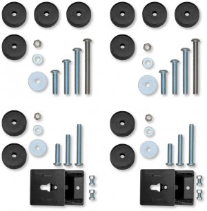 Jeep Wrangler JK Bump Stop Kit - Front + Rear - Rock Krawler - (2in-4in) - `07-`18