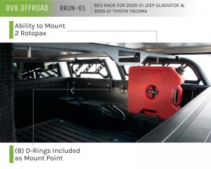 Jeep Gladiator - DVE Bed Racks