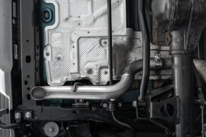 Jeep Wrangler JL Muffler Delete Pipe - Rear - MBRP - T409 Stainless Steel - 3.6L - `18-`20