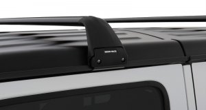Jeep Wrangler JL Vortex SG Roof Rack - Rhino-Rack - 2 Bar - Black - `07-`22