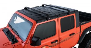 Jeep Wrangler JL Vortex SG Roof Rack - Rhino-Rack - 2 Bar - Black - `07-`22