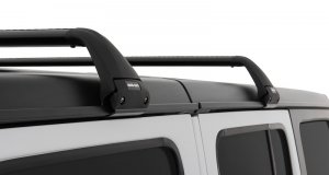 Jeep Wrangler JL Vortex SG Roof Rack - Rhino-Rack - 2 Bar - Black - `07-`22