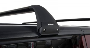 Jeep Wrangler JL Vortex SG Roof Rack - Rhino-Rack - 2 Bar - Black - `07-`22