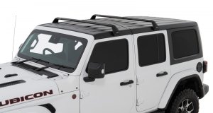 Jeep Wrangler JL Vortex SG Roof Rack - Rhino-Rack - 2 Bar - Black - `07-`22