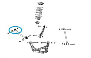 Jeep Grand Cherokee - SPR Bushings - Control Arm