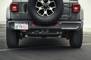 Jeep Wrangler JL Skid Plate - Rear - DV8 Offroad - DEF/EXT - 3.0L Diesel - `20-`22