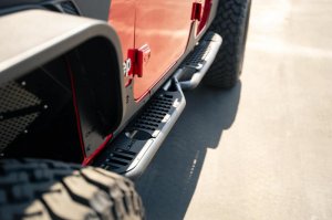 Jeep Gladiator Side Steps - DV8 Offroad - OE Plus - Black - `20-`23