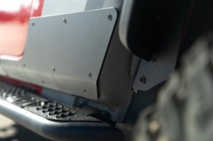 Jeep Gladiator Rock Skins - DV8 Offroad - Rocker Panel Guard - Black - `20-`23