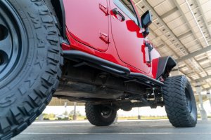 Jeep Wrangler JK Side Steps - DV8 Offroad - OE Plus - Black - `07-`18