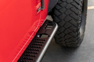 Jeep Wrangler JK Side Steps - DV8 Offroad - OE Plus - Black - `07-`18
