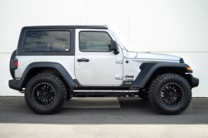 Jeep Wrangler JL Rock Skins - DV8 Offroad - Black - `18-`23